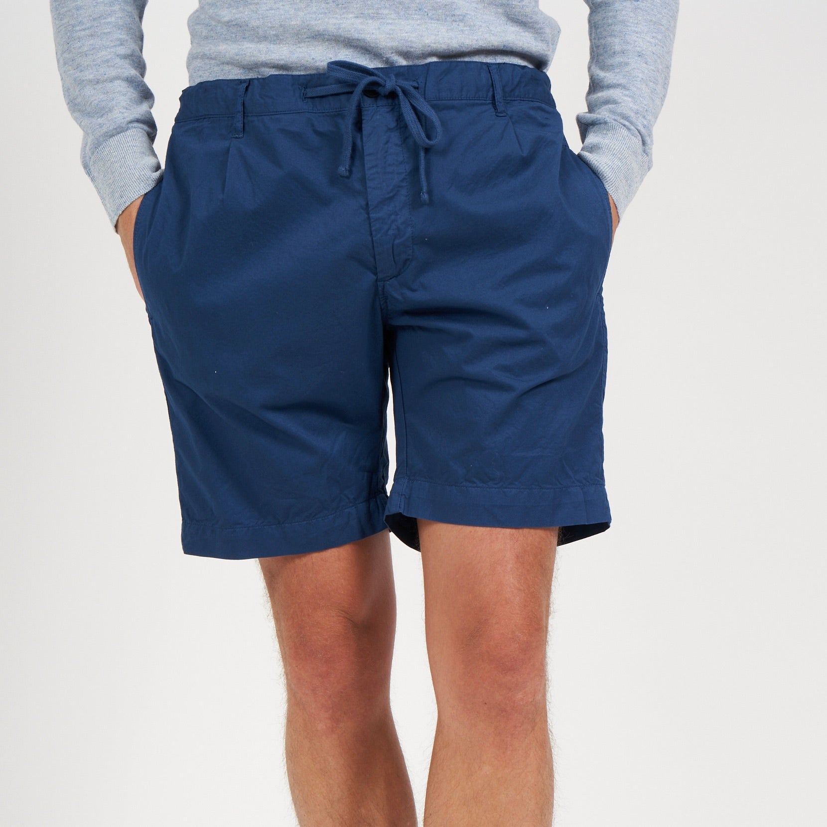 MEN WOVEN SHORTS - TANK - COBALT