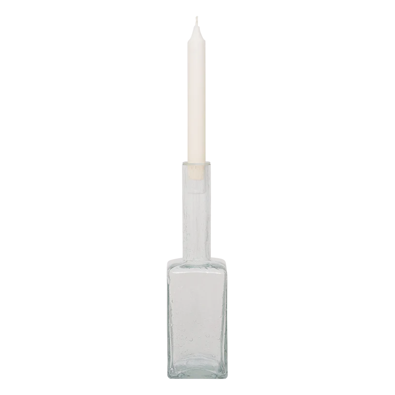 CANDLE HOLDER ALBA|BROWN