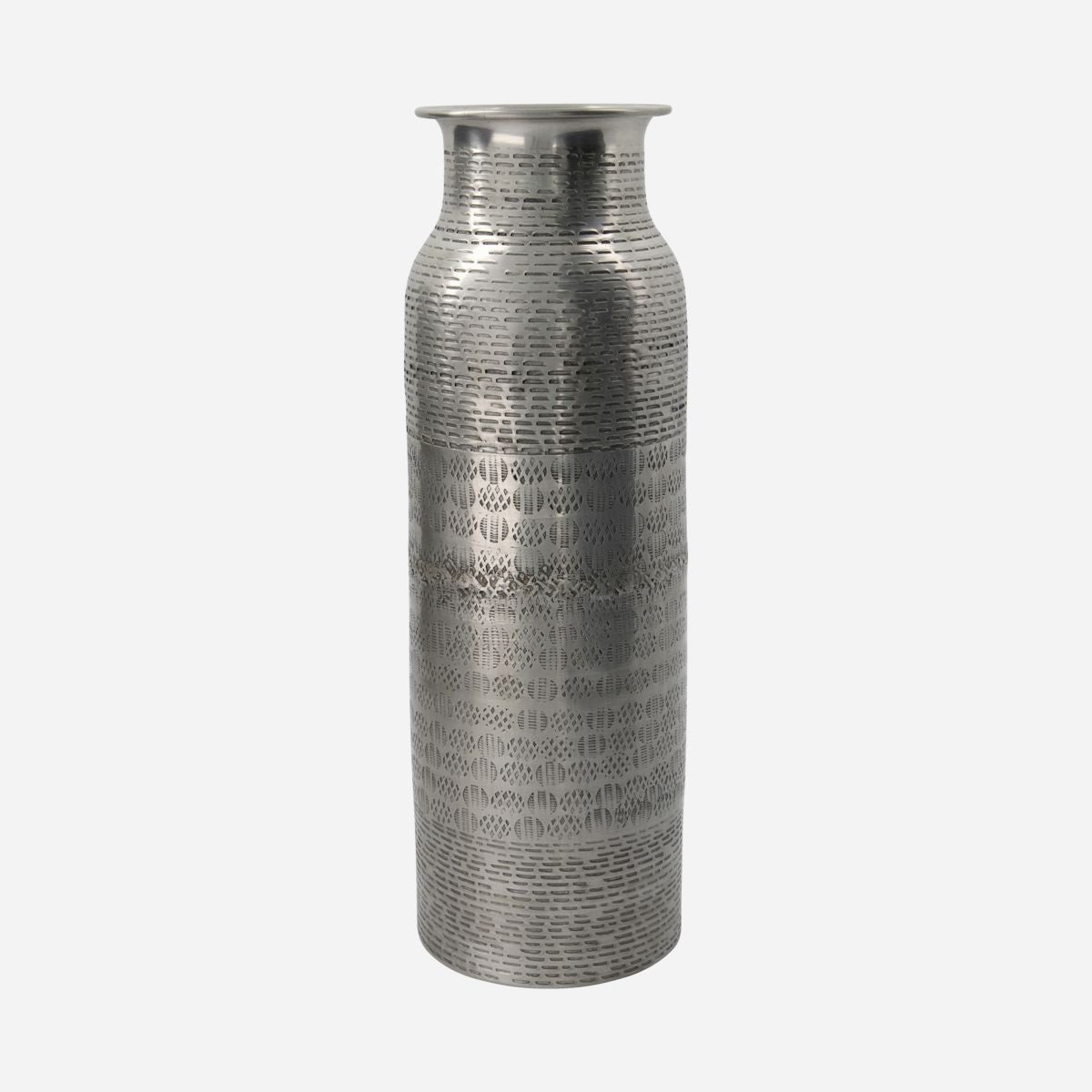 VASE FENJA, ANTIQUE SILVER