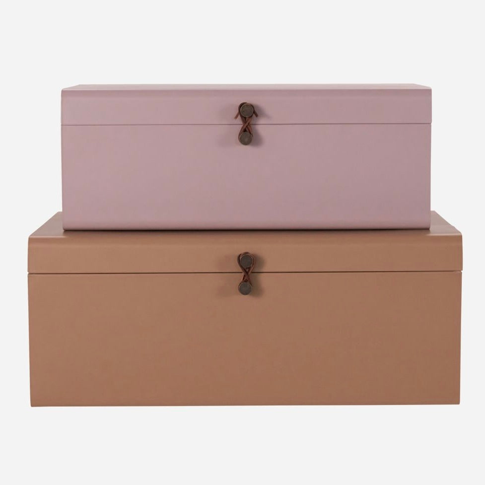 STORAGE, METAL, BEIGE/ROSE