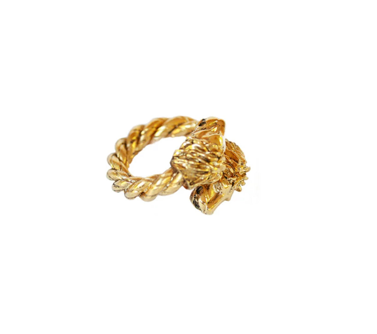 RING AYA LION SWIRL