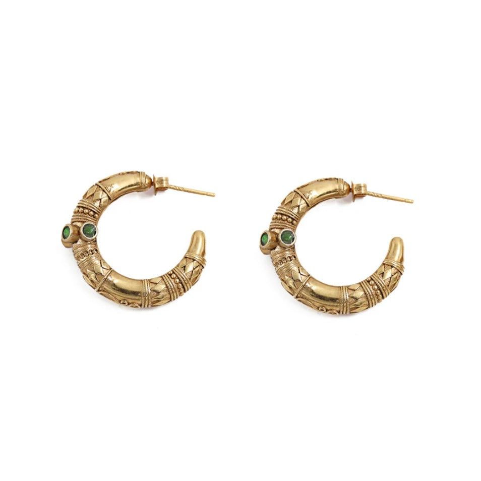 EARRINGS JASMINE HOOP