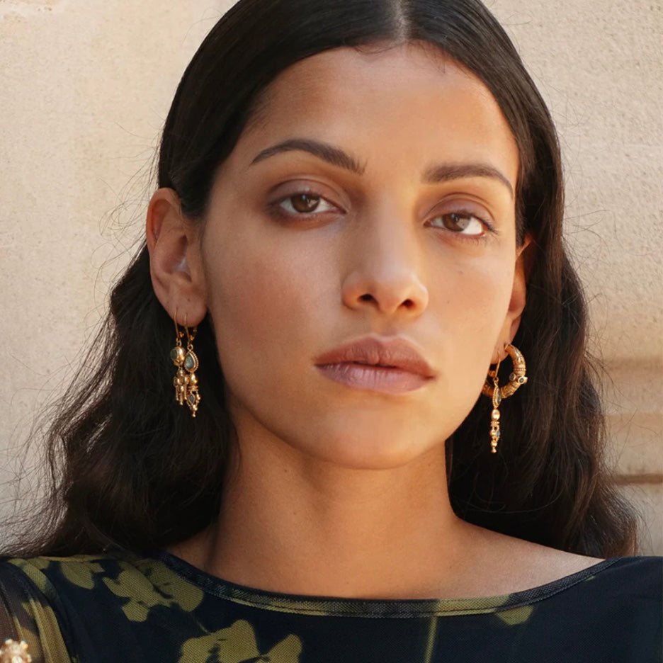 EARRINGS JASMINE HOOP