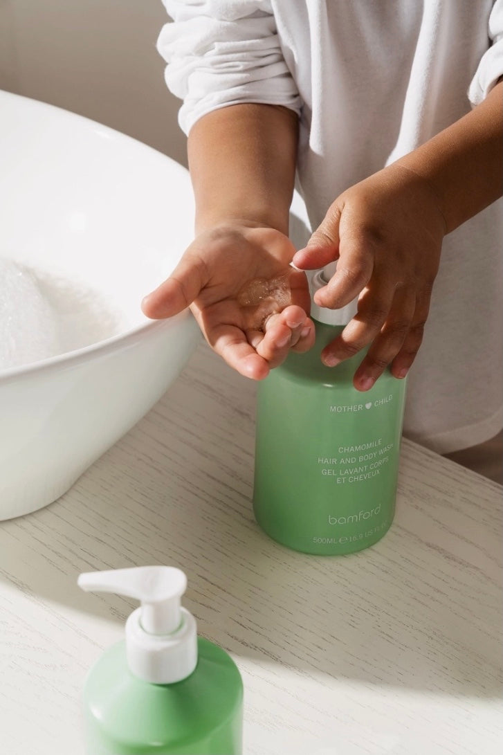 CHAMOMILE HAIR AND BODY BABY WASH 500ML