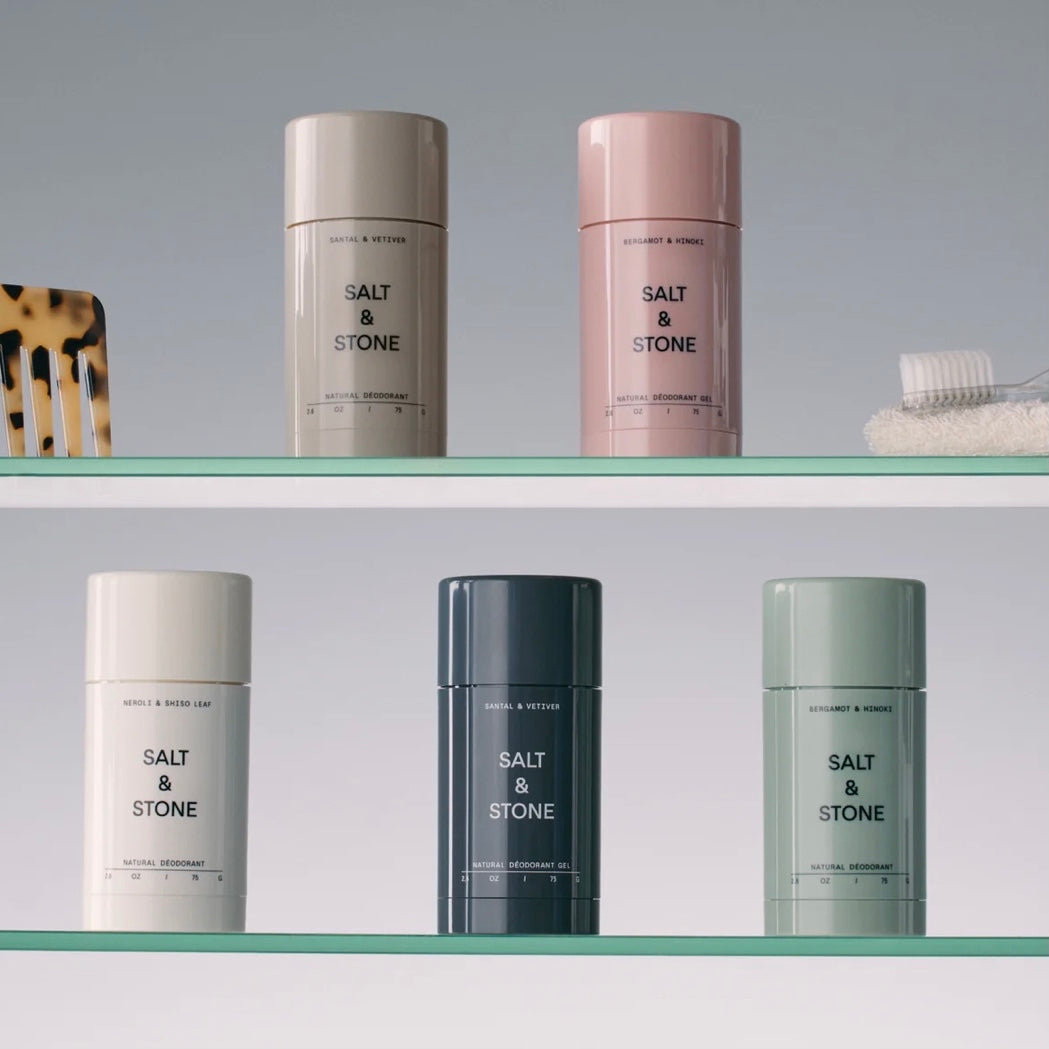 NATURAL DEODORANT GEL - EXTRA STRENGTH , BERGAMOT & HINOKI”