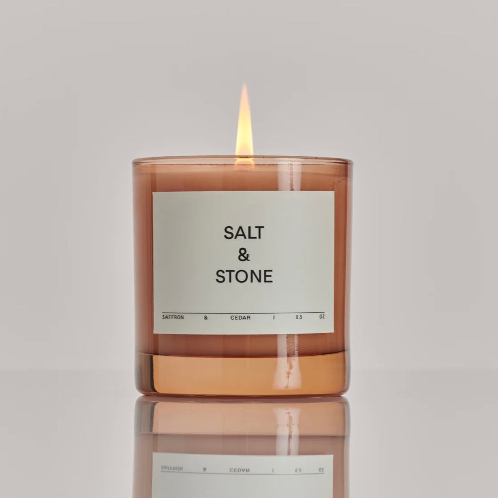 CANDLE - SAFFRON & CEDAR