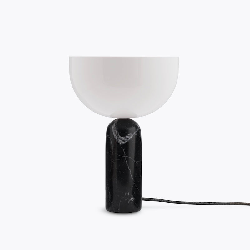 KIZU TABLE LAMP, BLACK MARBLE, SMALL