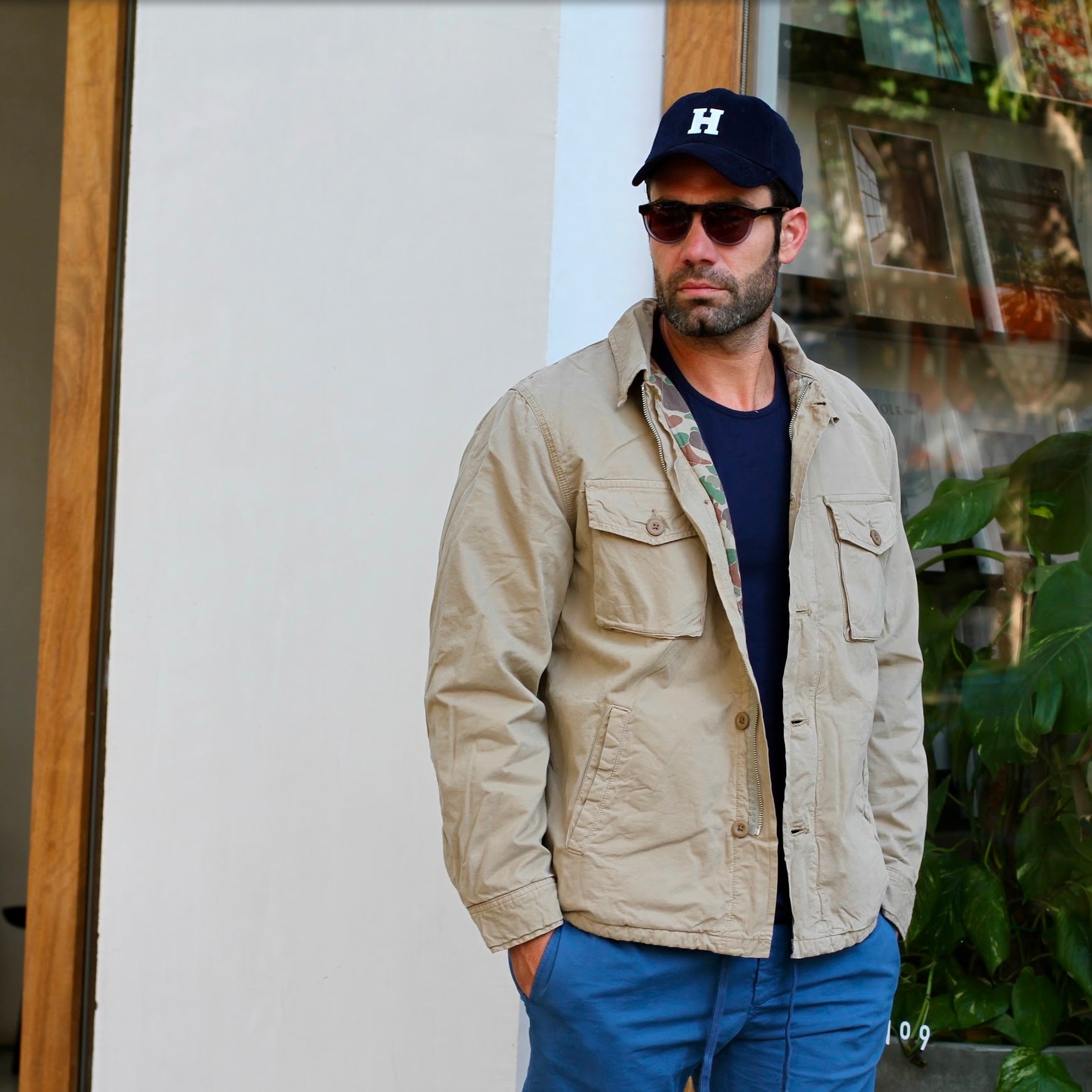 MEN WOVEN JACKET |JONAH|KHAKI