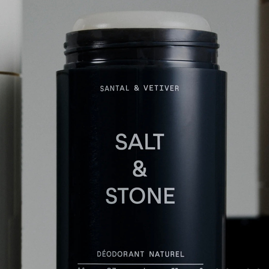 NATURAL DEODORANT - SENSITIVE , SANTAL & VETIVER”
