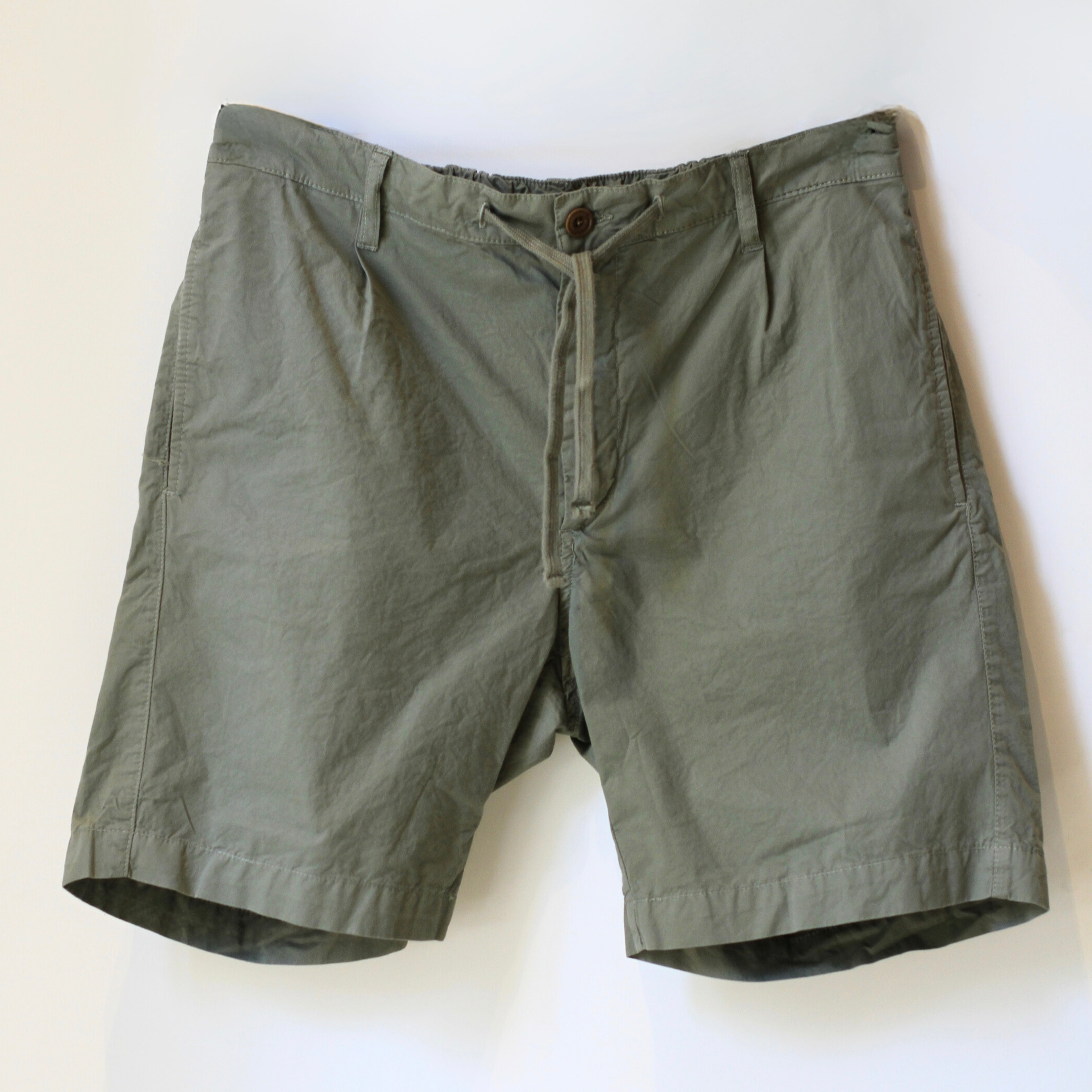 MEN WOVEN SHORTS - TANK - FADED ARMY