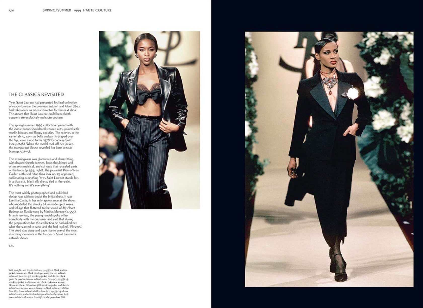 YVES SAINT LAURENT CATWALK
