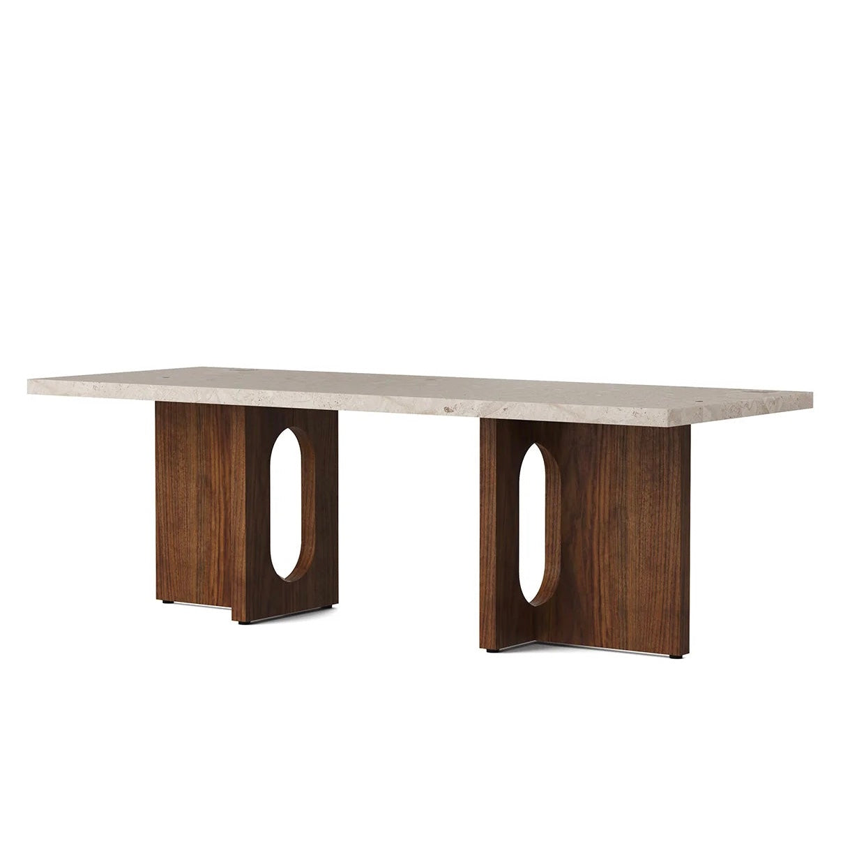ANDROGYNE LOUNGE TABLE | WALNUT | KUNIS BRECCIA