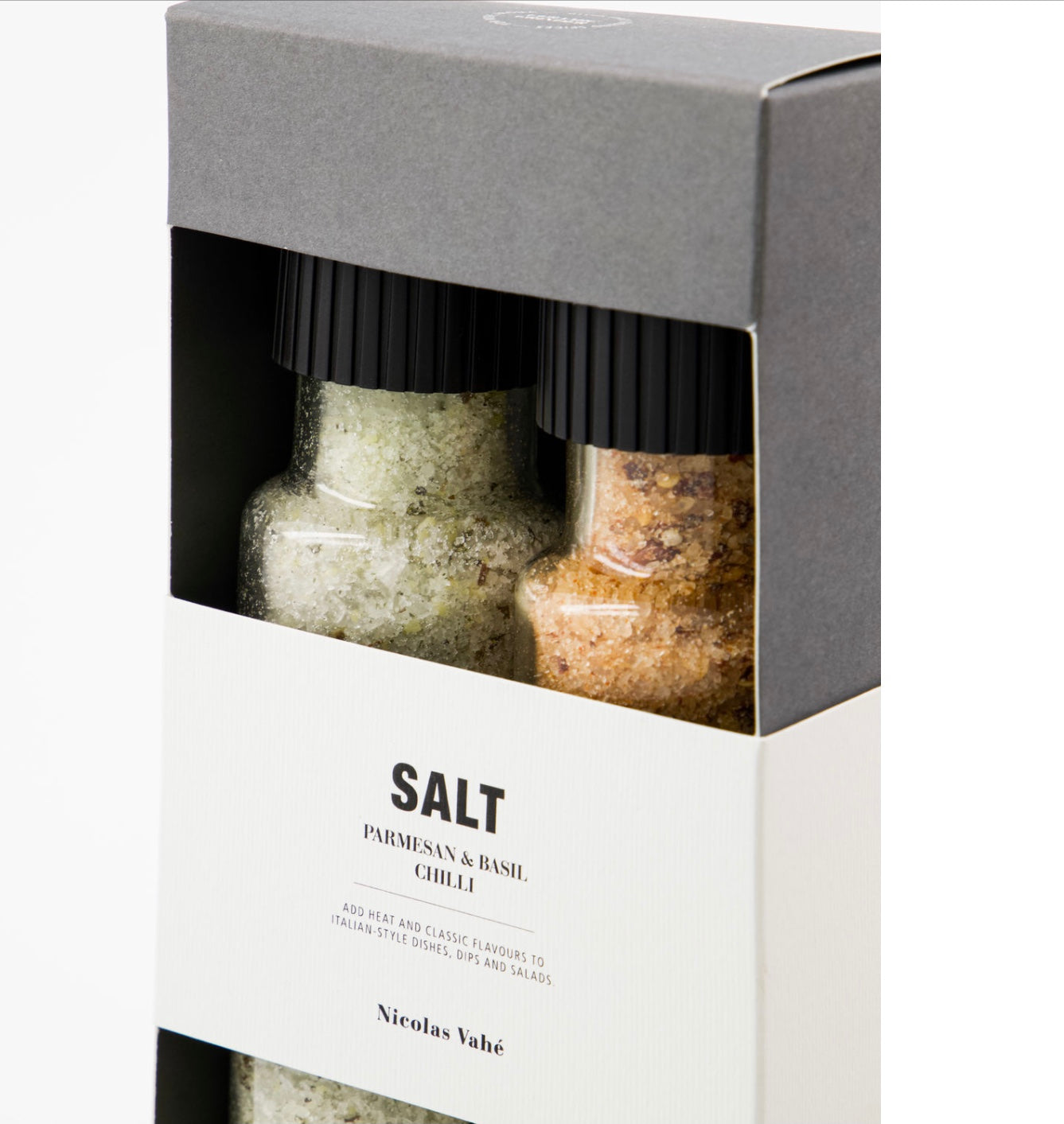 GIFT BOX, PARMESAN & BASIL SALT & CHILLI SALT