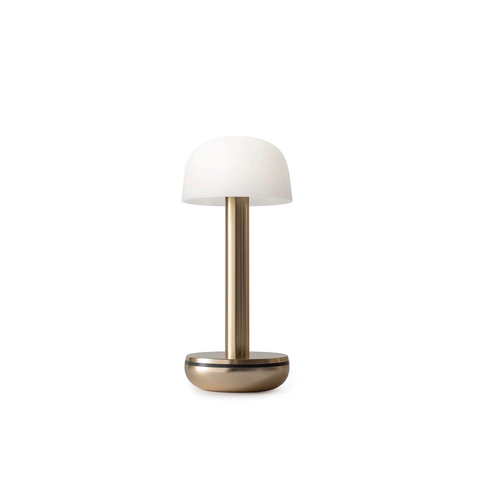 TWO TABLE LIGHT GOLD PC FROSTED