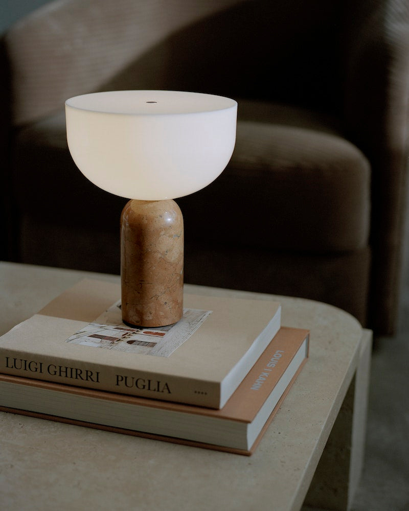 KIZU PORTABLE LAMP, BRECCIA PERNICE