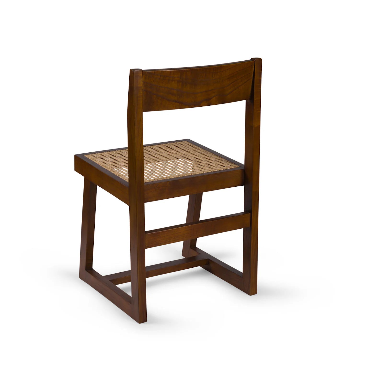 BOX CHAIR- DARK BROWN