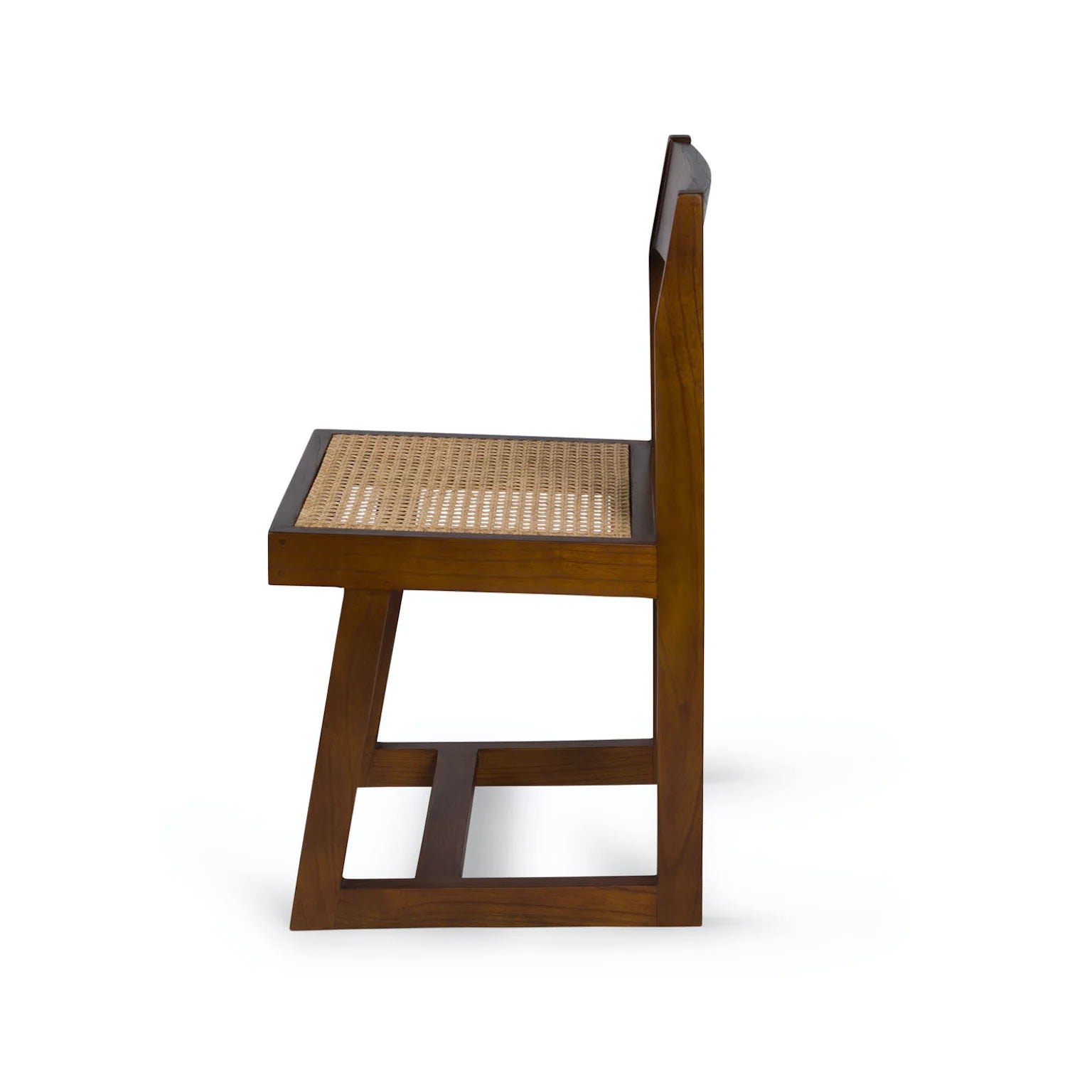 BOX CHAIR- DARK BROWN