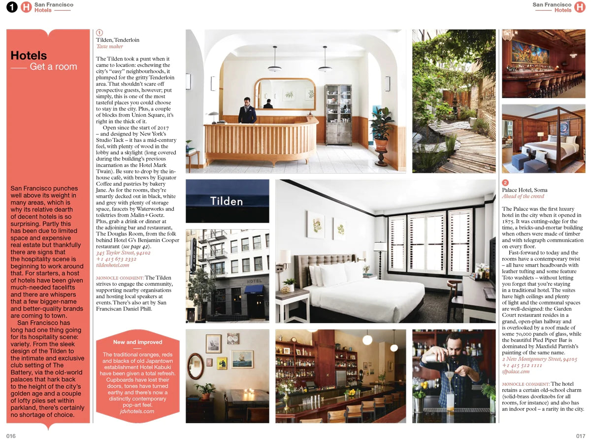 SAN FRANCISCO: THE MONOCLE TRAVEL GUIDE SERIES