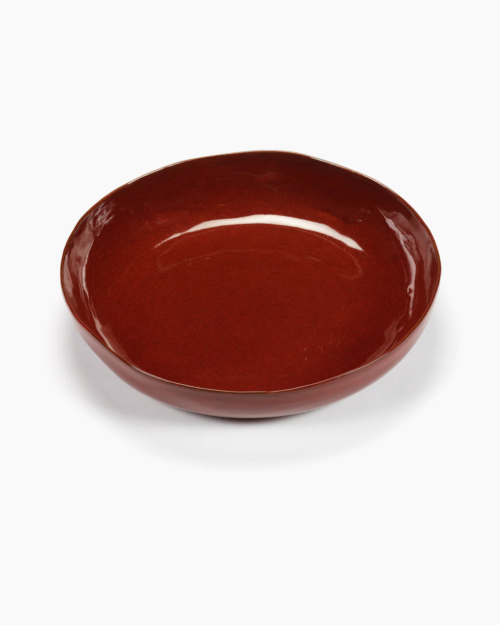 SERVING BOWL L VENETIAN RED LA MERE