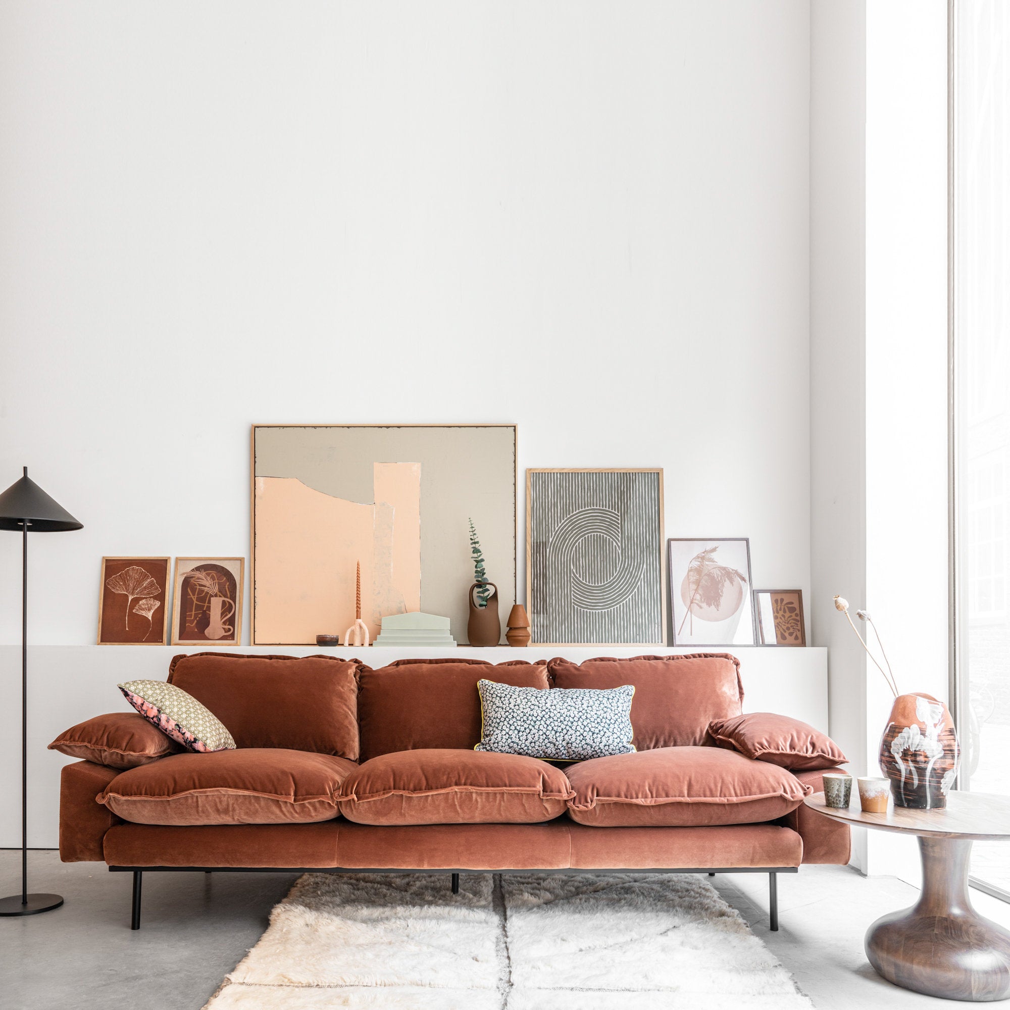 RETRO SOFA|3 SEATS | On Order