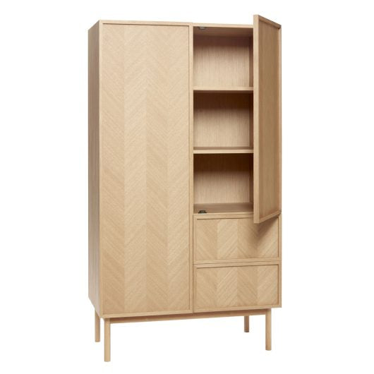 HERRINGBONE WARDROBE MEDIUM NATURAL | On Order