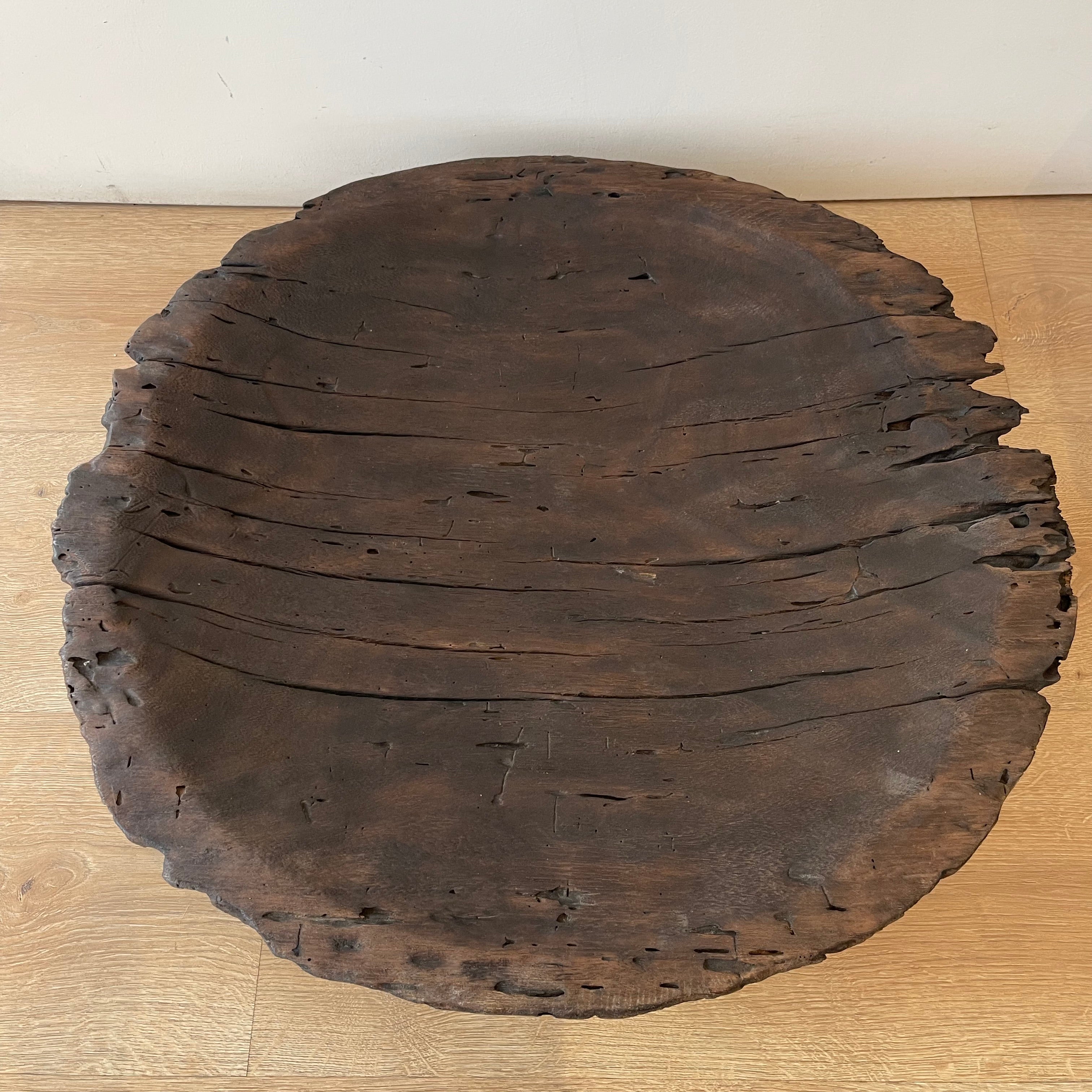LAMPUNG CHARRED WOOD PLATE | XXL