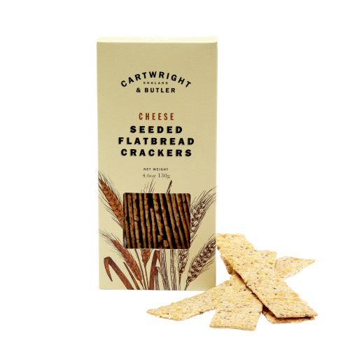 CHEESE SEEDED FLATBREAD CRACKERS