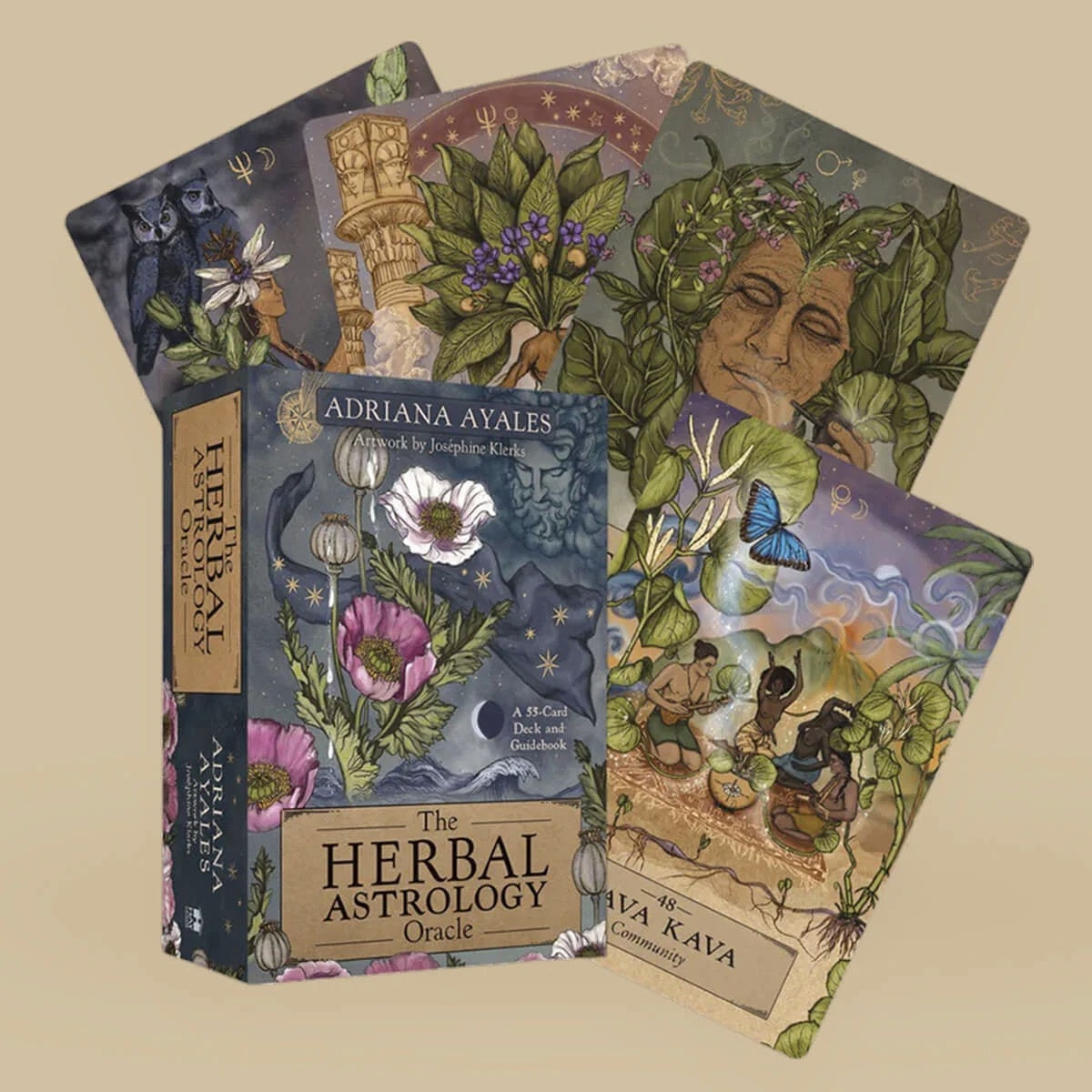 HERBAL ASTROLOGY ORACLE | 55-CARD DECK + GUIDEBOOK