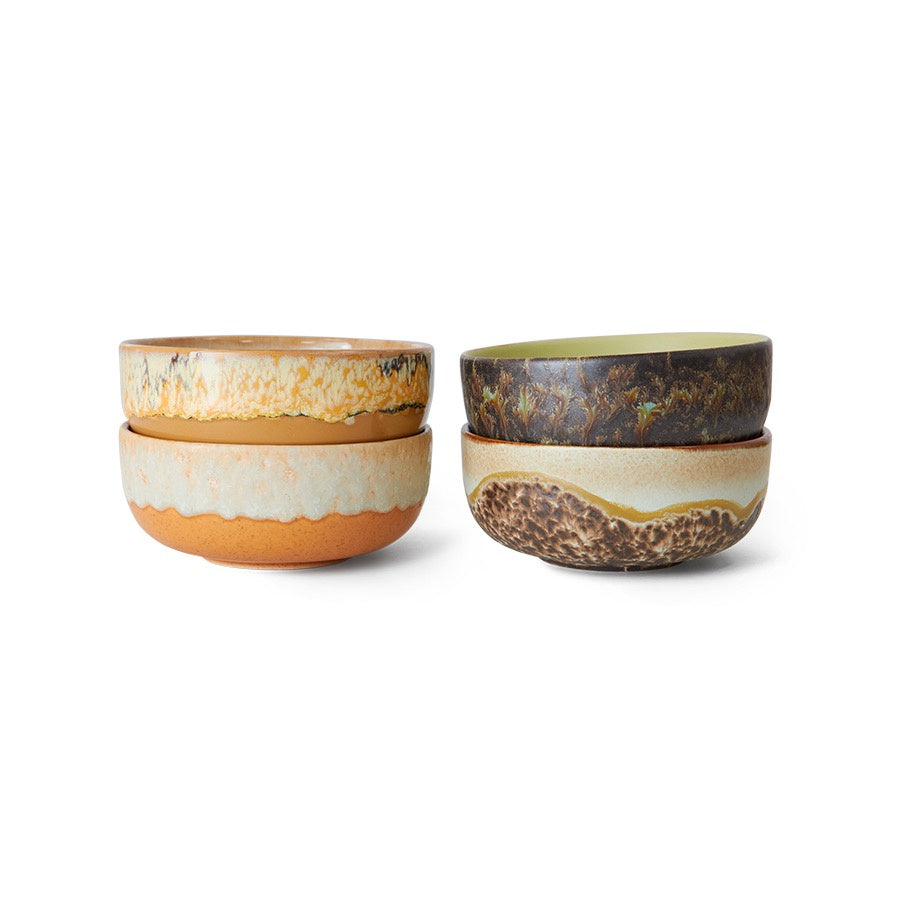 70's CERAMICS TAPAS BOWLS DRIFT - SET OF 4