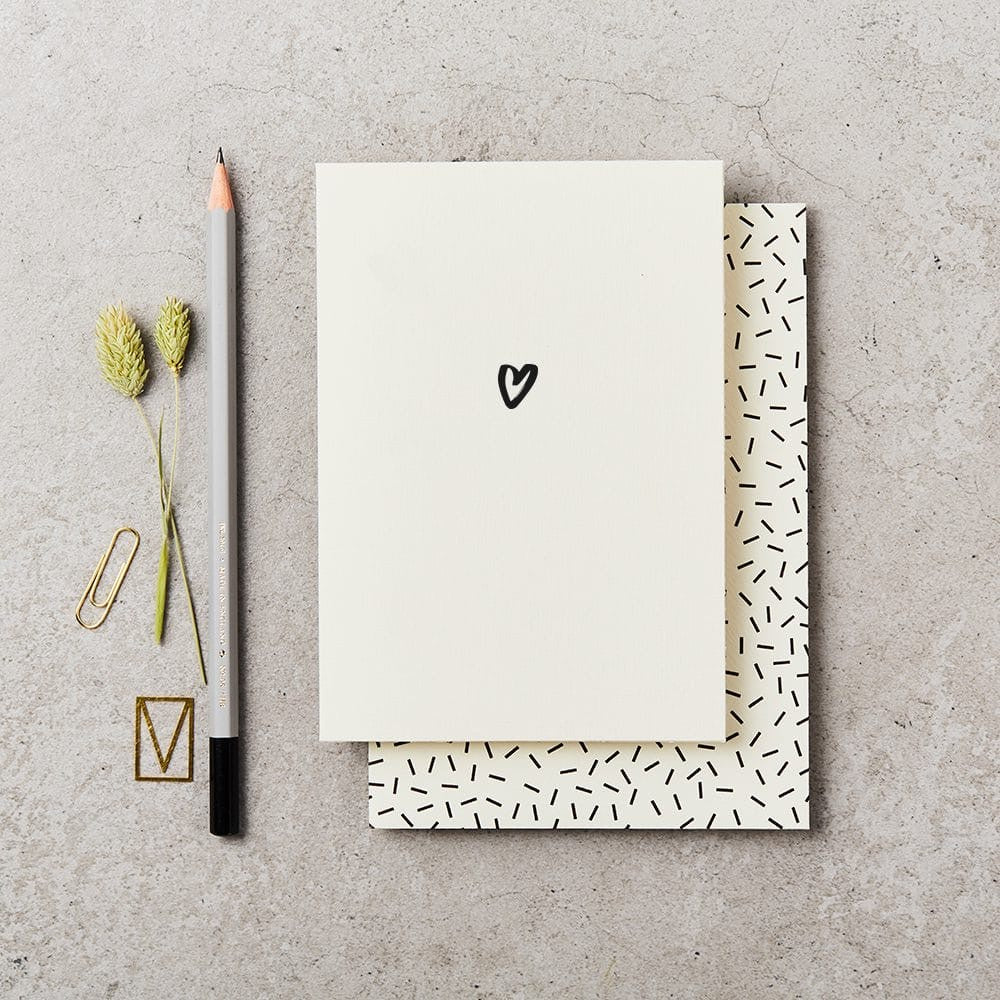 HEART HAND - PRINTED CARD