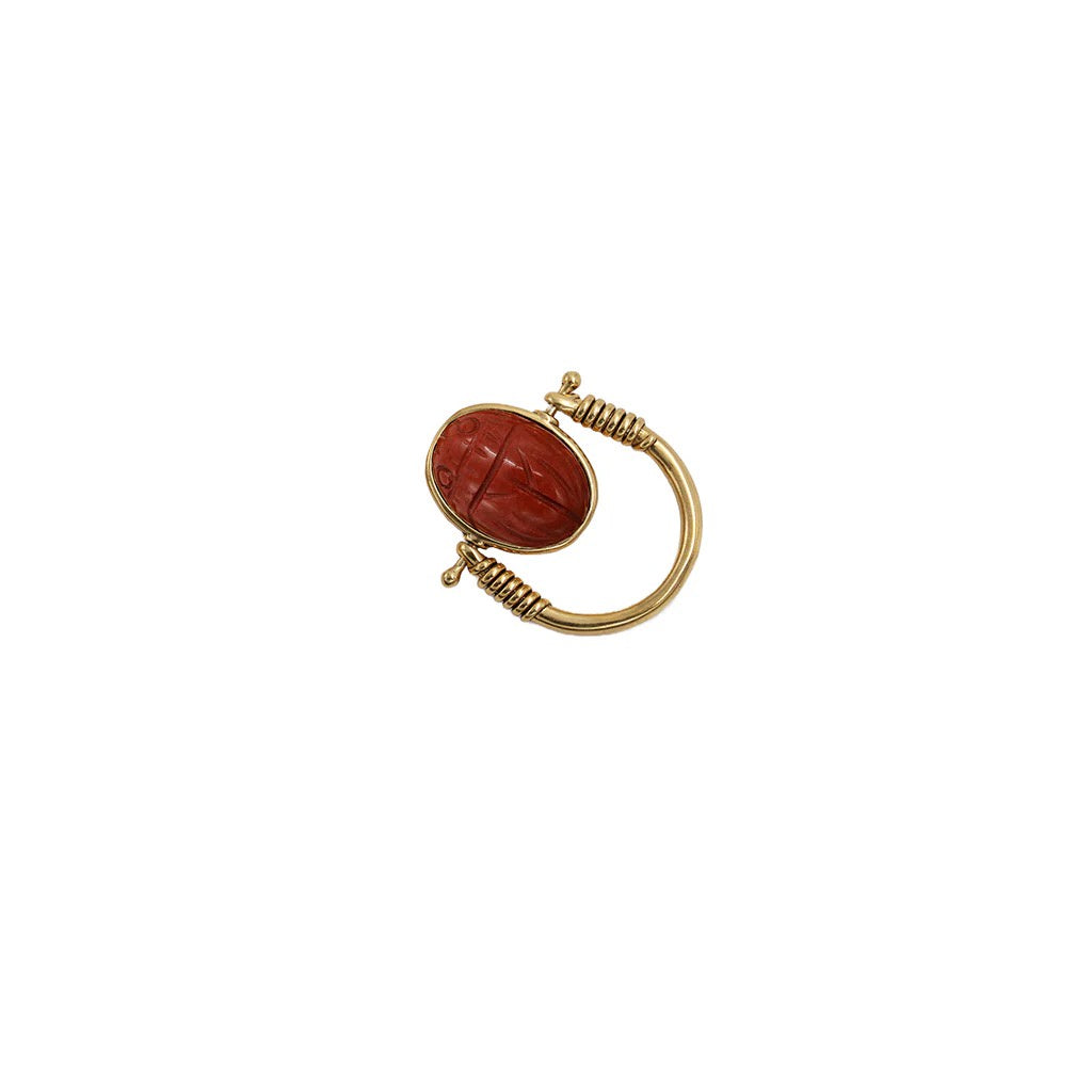 RING SACHA SCARAB LARGE MODEL