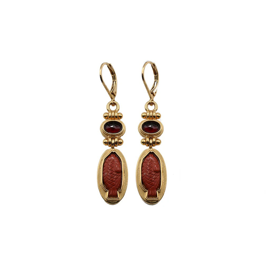 EARRINGS ORDINE FISH LOOPS
