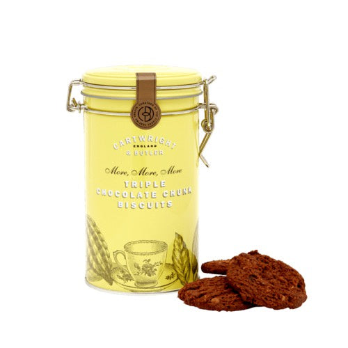 TRIPLE CHOC CHUNK BISCUITS TIN