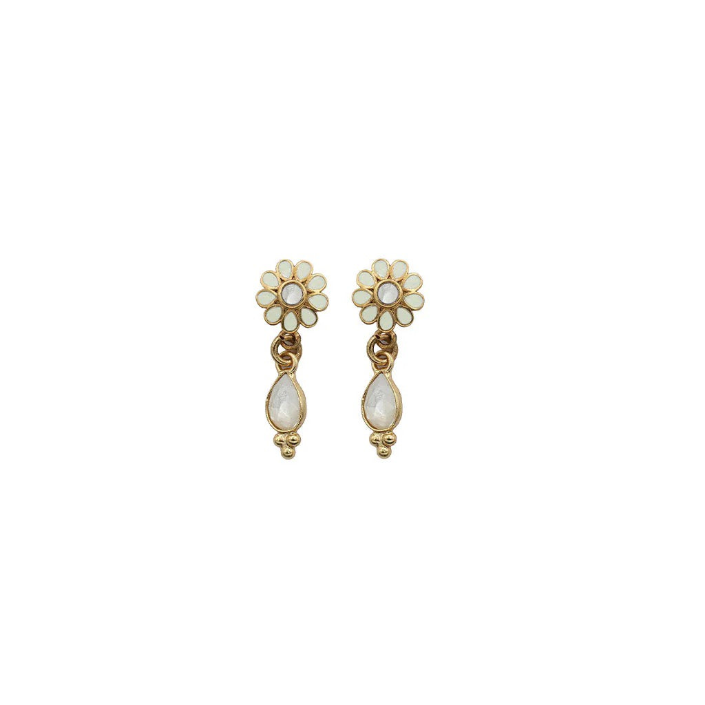 EARRINGS ANGEL FLOWER