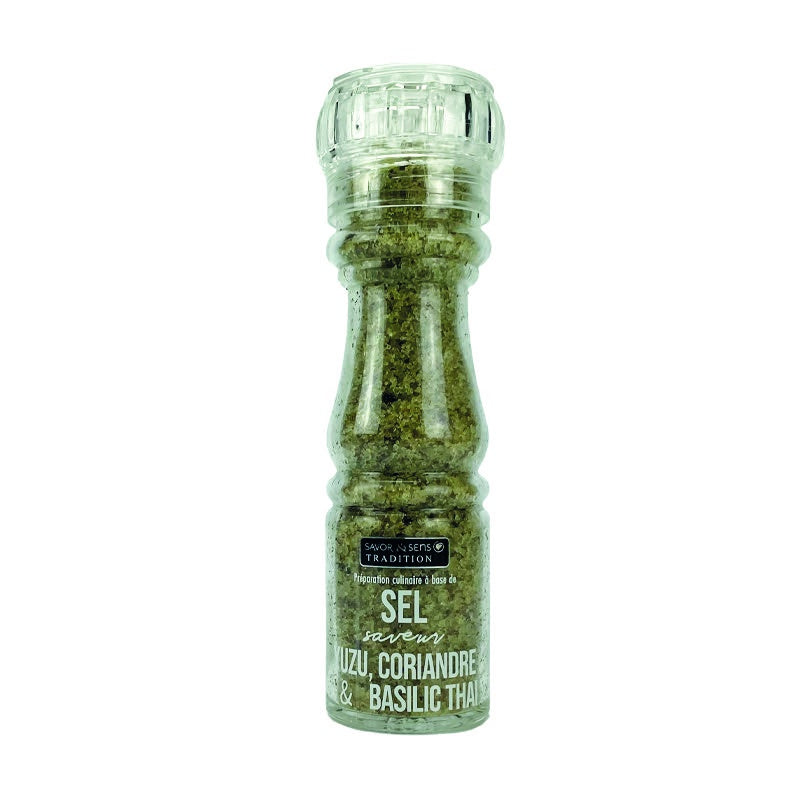 YUZU CORIANDER AND THAI BASIL SEA SALT