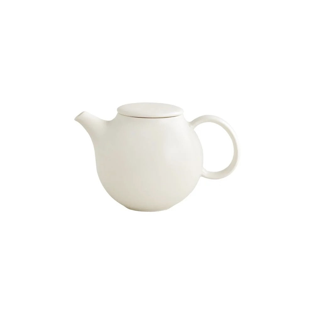 PEBBLE TEAPOT 480ML WHITE