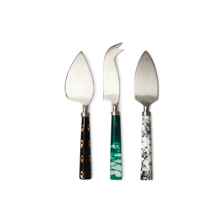 CHEESE KNIVES, COAST SET OF 3