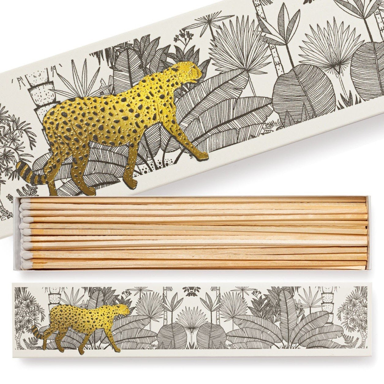 CHEETAH IN WHITE JUNGLE