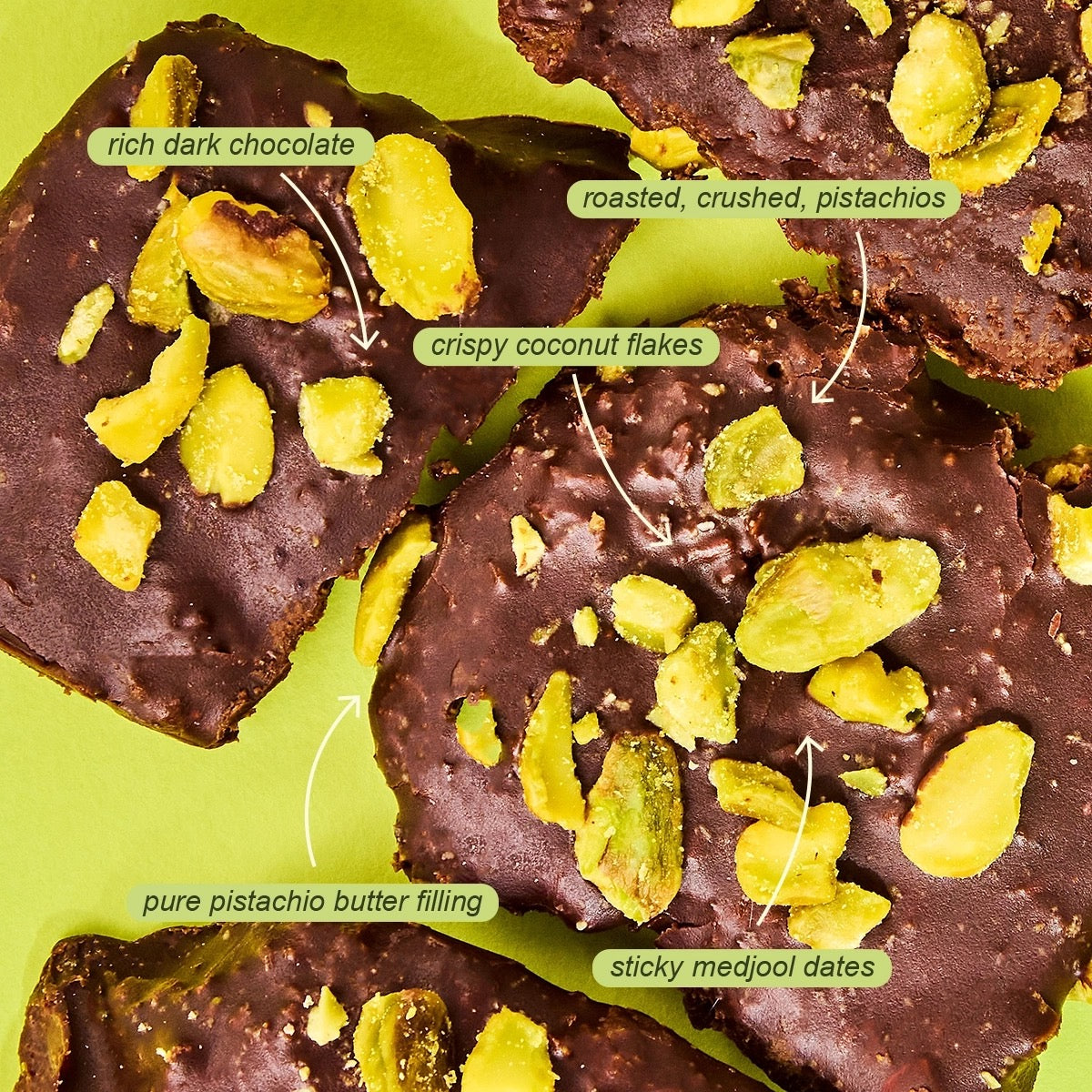 PISTACHIO BUTTER DATE BARK