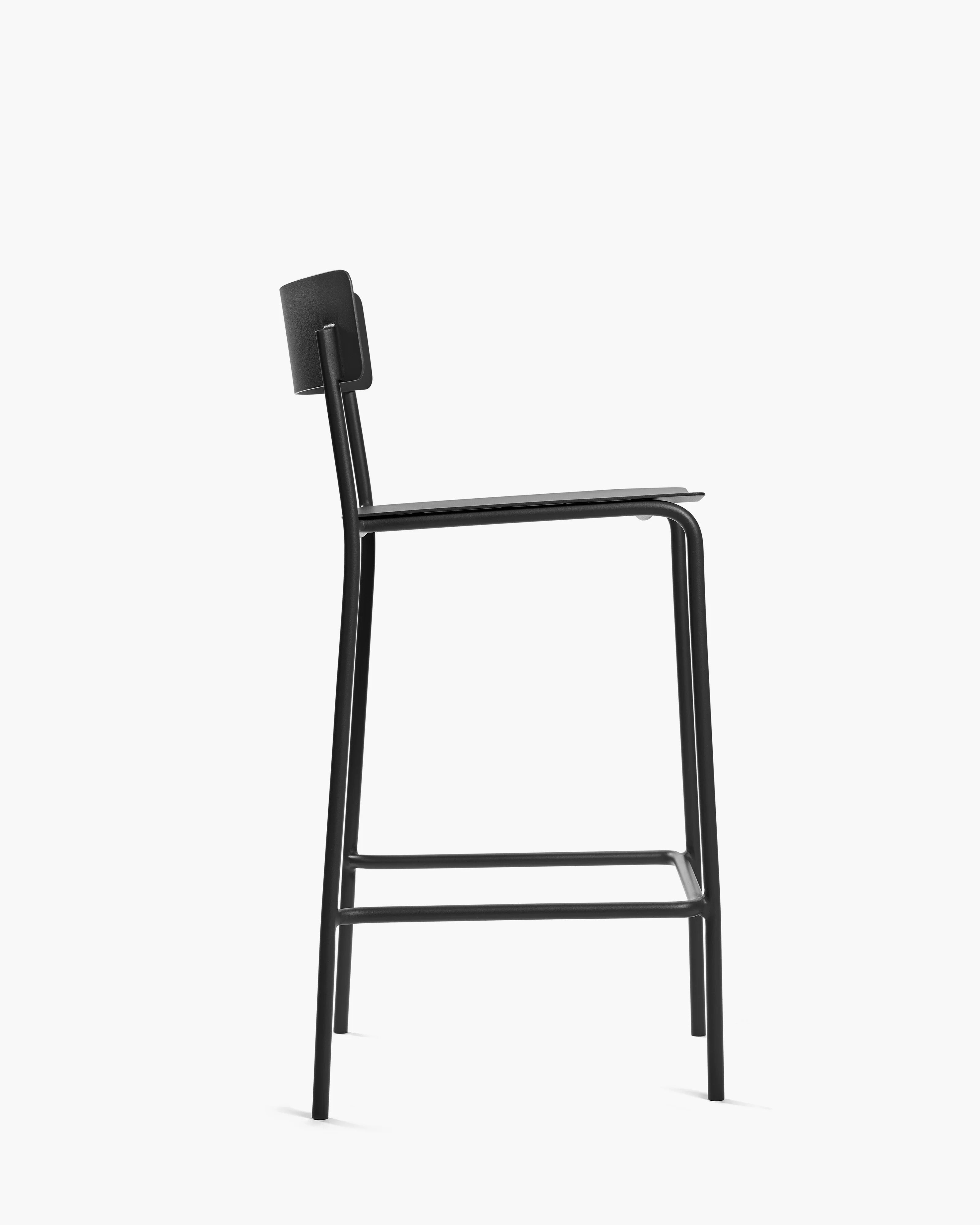 BAR STOOL BLACK ALUMINIUM AUGUST | On Order