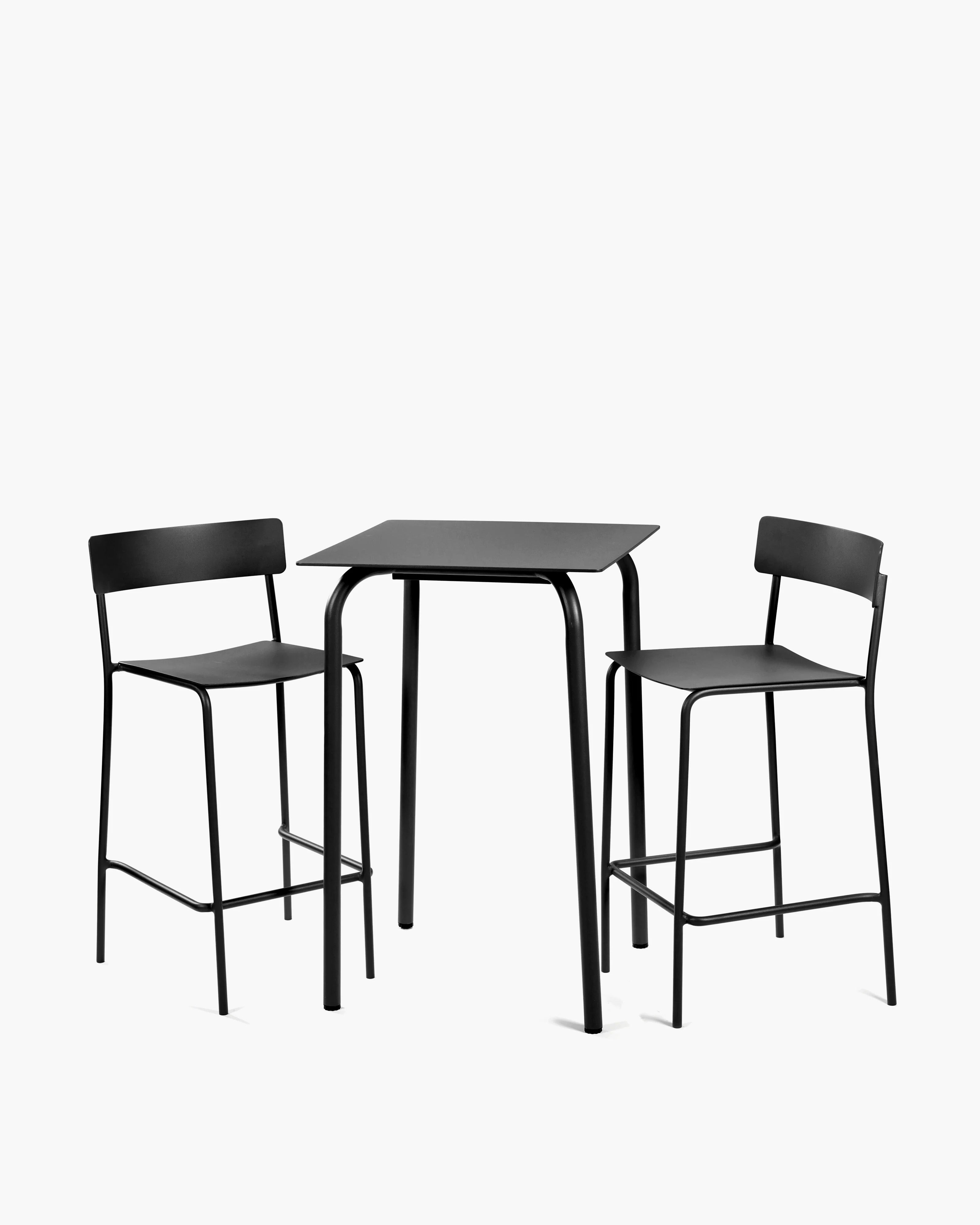 BAR STOOL BLACK ALUMINIUM AUGUST | On Order