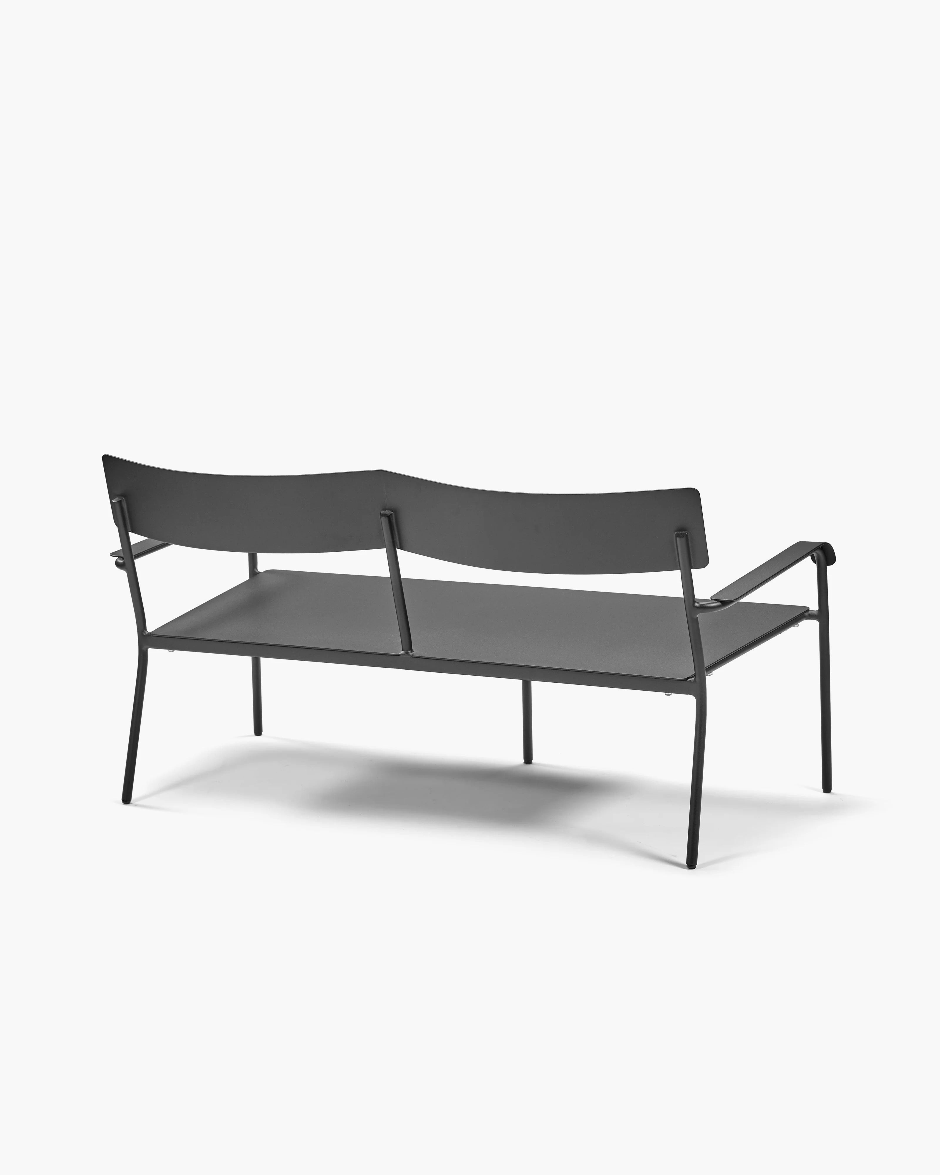 TWO SEATER ALUMINIUM BLACK AUGUST | On Order