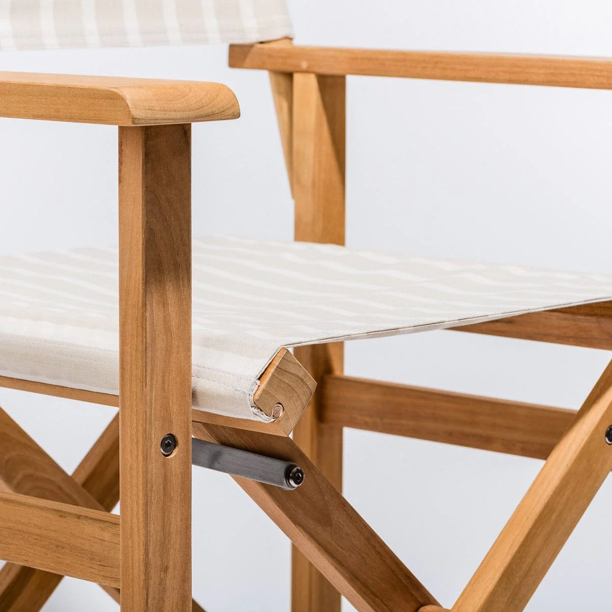 THE DIRECTORS CHAIR - MONACO NATURAL STRIPE | On Order