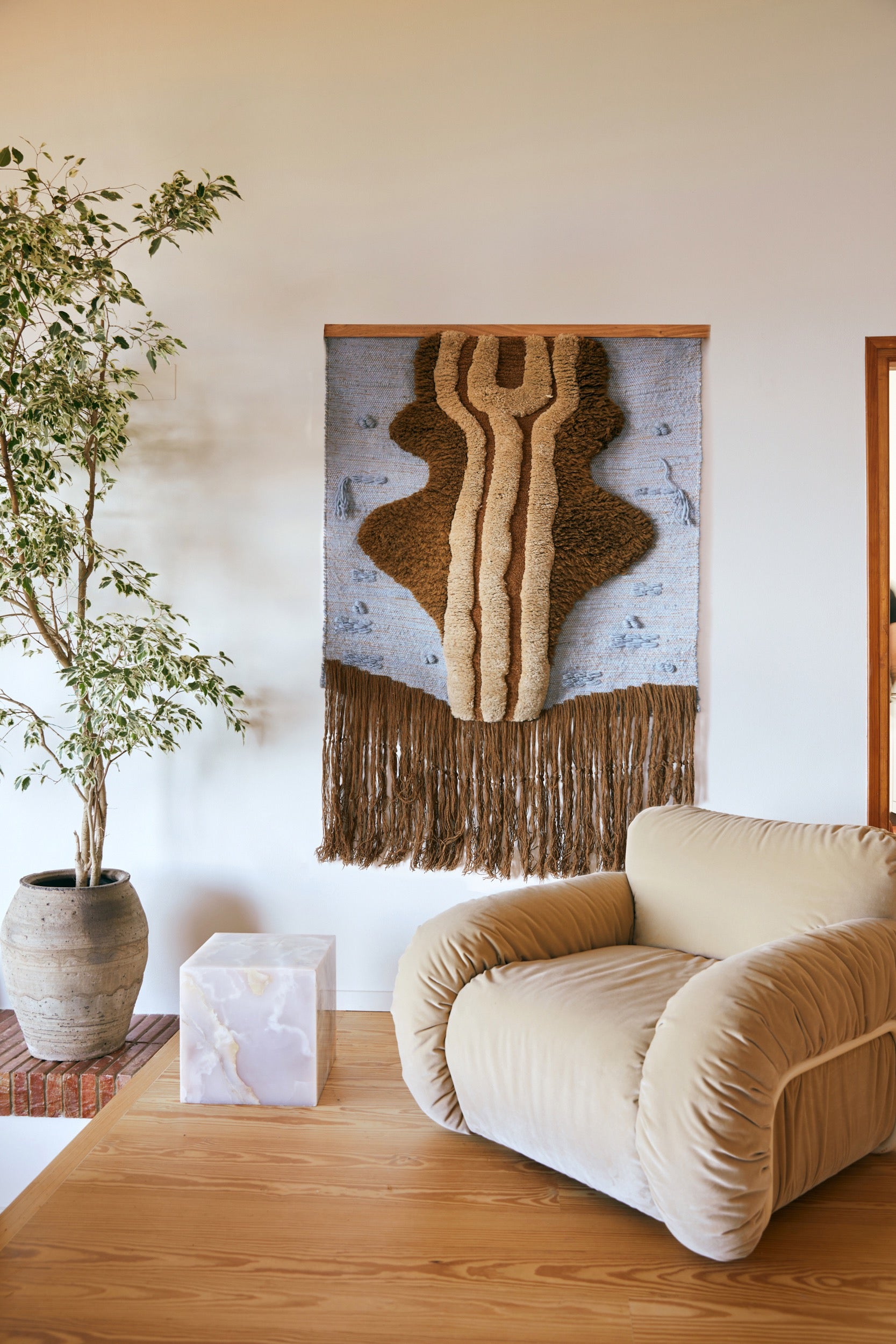 PINK ONYX BLOCK TABLE | On Order