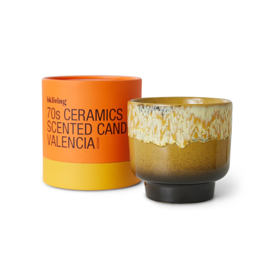 70S CERAMICS : SCENTED CANDLE | VALENCIA
