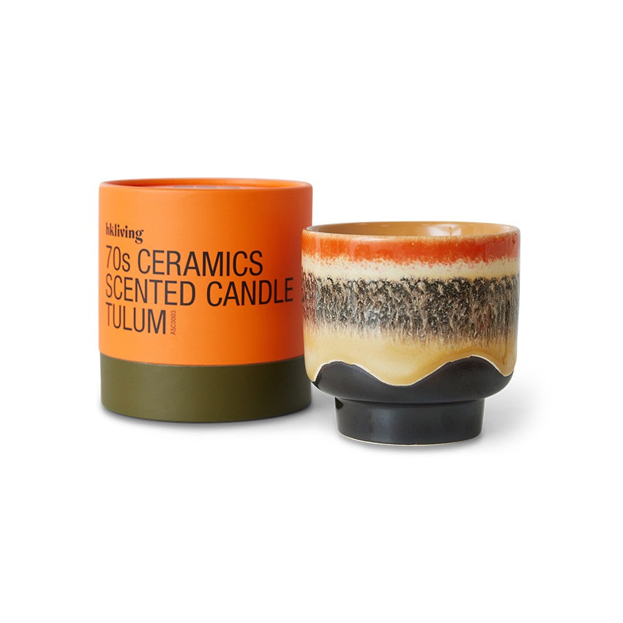 70S CERAMICS : SCENTED CANDLE | TULUM