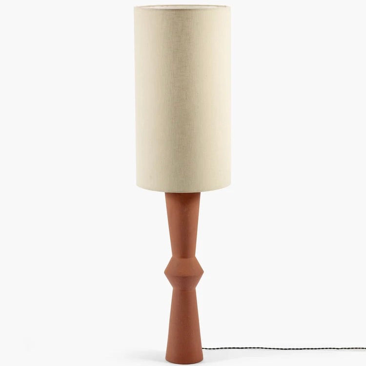 FLOOR LAMP RED BROWN BEIGE MARIE - ANN | On Order