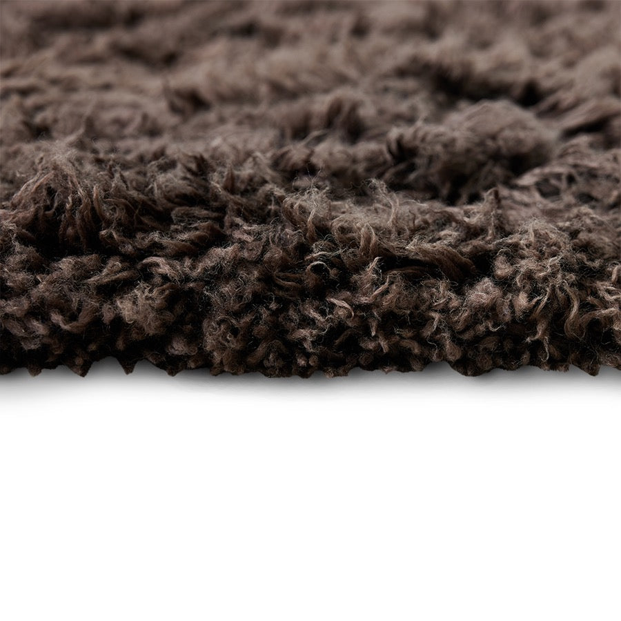 FLUFFY RUG ESPRESSO | On Order
