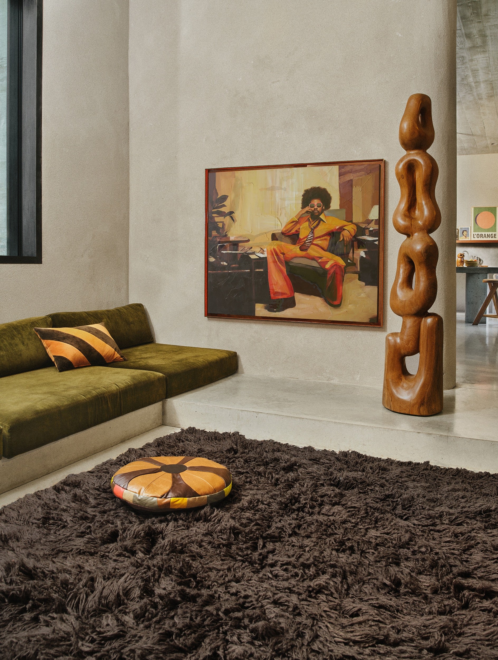 FLUFFY RUG ESPRESSO | On Order