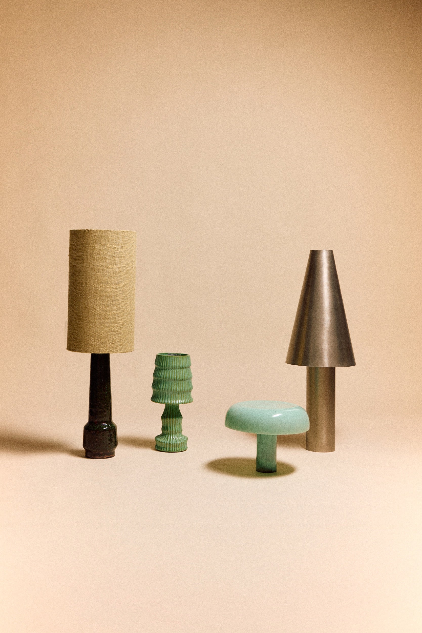 METAL CONE TABLE LAMP | On Order
